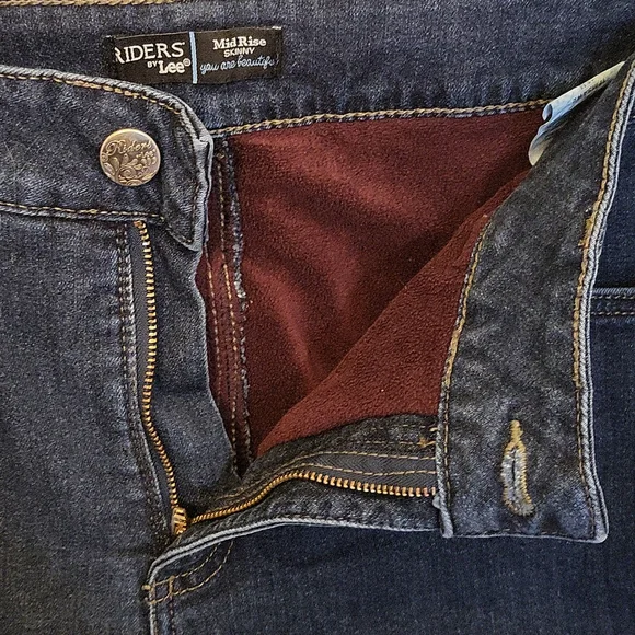 Fleece lined Riders jeans - Picture 3 of 8